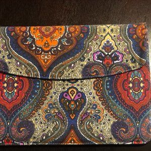 Paisley Print Laptop Case